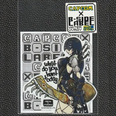 CAPCOM X B-Side Label Sticker MONSTER HUNTER Rakna-Kadaki Armor Girl MHR F/S • $12.98
