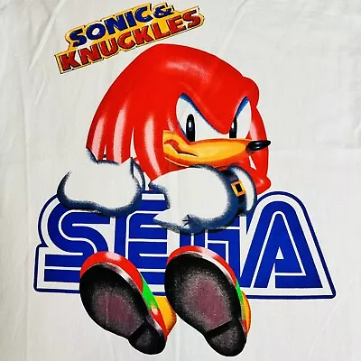 DeadstockLuis Knuckles Bootleg Shirt Size L Sonic The Hedgehog Sega Genesis • $85.50