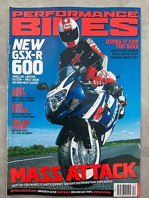 $8.62 • Buy Performance Bikes Magazine - December 2001 - GSX-R600, Blade V 955i V TL1000R