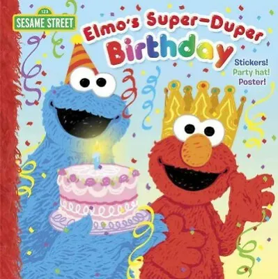 Elmo's Super-Duper Birthday Paperback By Kleinberg Naomi; Mathieu Joe (ILT... • $8.34