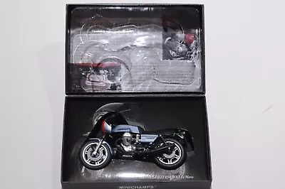 Minichamps 1976 Moto Guzzi 850 Mki Le Mans Silver/blue Scale 1:12 122165301 • $175