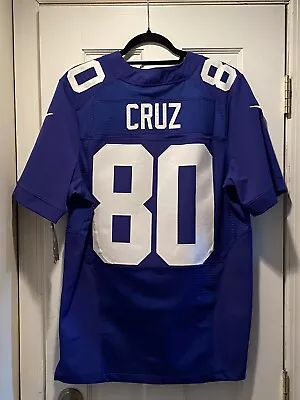 Authentic Victor Cruz New York Giants Nike Elite Jersey Mens Size: 40 • $400