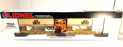 Lionel O Scale Southern Pacific TTUX Flat Car With Trailer #6-16345 - NIB • $55