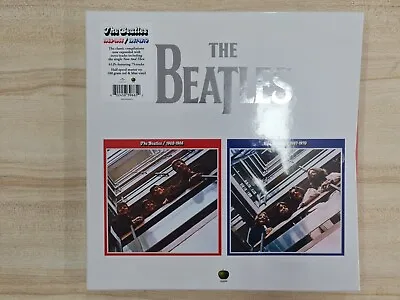 The Beatles 1962-1966 1967-1970  Vinyl 6 Colour LP Blue Red  Record Box Mint  • $598.73