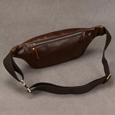 Leather Pocket Bag Men's Messenger Bag • $106.23