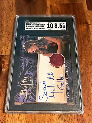 Buffy The Vampire Slayer Series 3 Sarah Michelle Gellar Autograph Card SGC 10 • $700