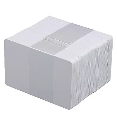 50 CR80 30Mil White Blank PVC Cards For Desktop Card Printers • $10.89