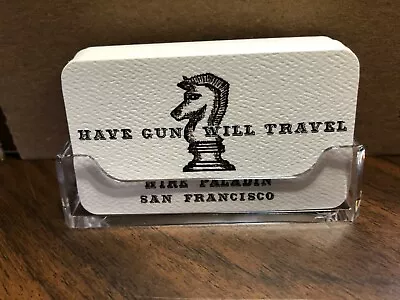 HAVE GUN WILL TRAVEL / Paladin (30+) Business Size CARDS ! Amazing Quality!! • $20