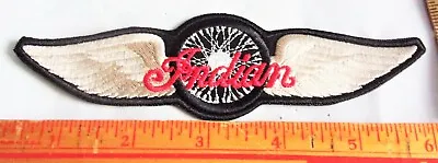  Indian Motorcycle  Patch Vintage Collectible Old Biker USA MC Cycle Memorabilia • $17.95