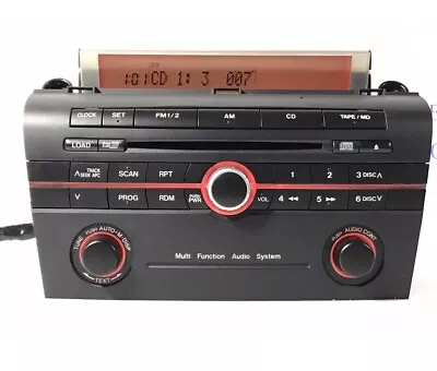 “ma2006a” 04 05 Mazda 3 Radio 6 Disc Cd Player Bn8s669rxa  14789942 • $85