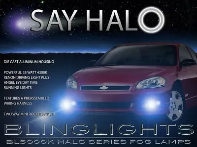 2006 2007 Chevrolet Monte Carlo Halo Angel Eye Fog Lamps Lights Kit • $139.99