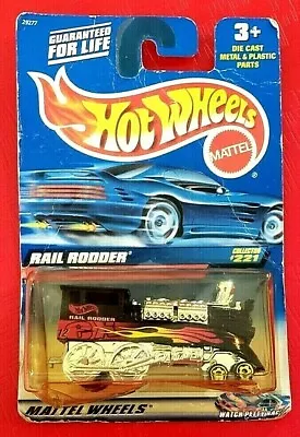 Hot Wheels Mattel Wheels RAIL RODDER Train Engine - 1999 Mattel - New • $11.99