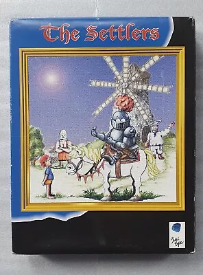 The Settlers Big Box PC MS-DOS 1994 CIB Boxed RARE • £54.99