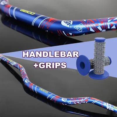 MX 1 1/8  Handlebar Handle Fat Bar Grip Suzuki RMZ250 RMZ450 RM125 RM250 Enduro • $40.04