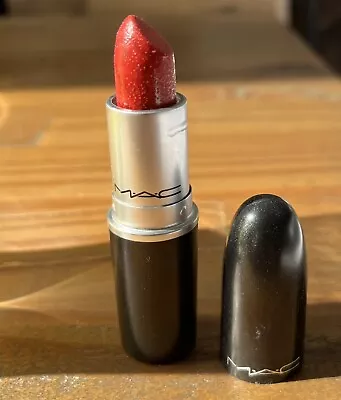 Mac Lustreglass Sheer-Shine Tomato Red Lipstick - 3g Lady Bug • £0.99