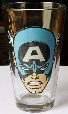 Marvel Captain America Pint Glass Cup • $14.50