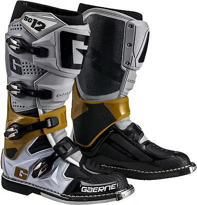 Gaerne SG-12 Boots Grey/Magnesium/White 13 • $569.99