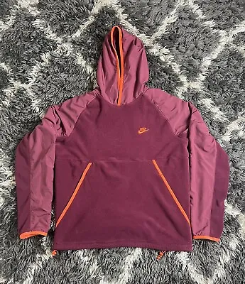 Nike Sportswear Hoodie Men’s Large Maroon Red Pullover Sweatshirt  • $24.99