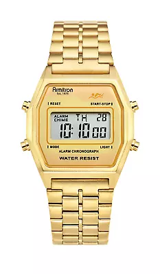 Armitron Sport Retro Men's Digital Bracelet Watch 40/8474/CHGP • $28.95