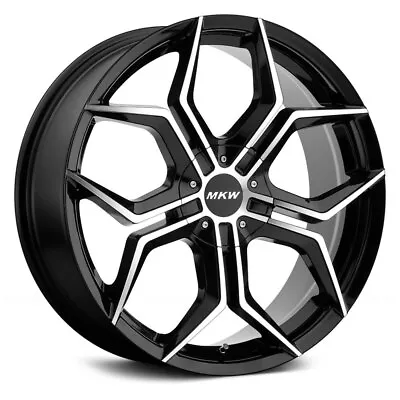 MKW M121 Wheels 18x8 (40 5x114.3 73) Black Rims Set Of 4 • $784