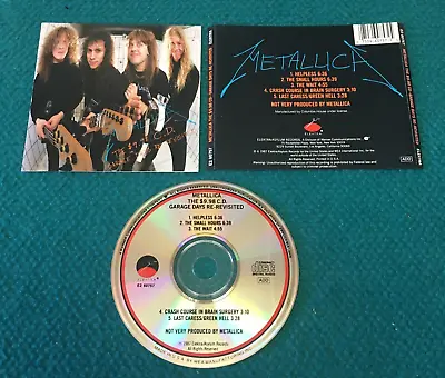 METALLICA  The $9.98 CD Garage Days Re-Revisited  OOP CD : Elektra @ 1987 METAL • $30