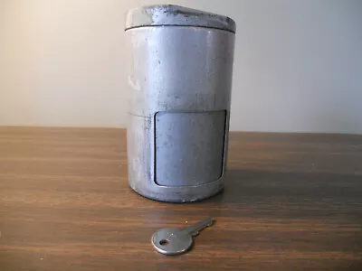 Vintage Duncan Parking Meter Model 60 Working Aluminum Locking Coin Cup With Key • $20.50