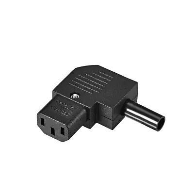 AC110-250V 10A Female IEC320 C13 Power Socket Adapter Connector Right Angle • £5.87