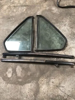 Vw Mk1 Rabbit Jetta 4 Door Rear Quarter Window Glass And Seal Pair • $130