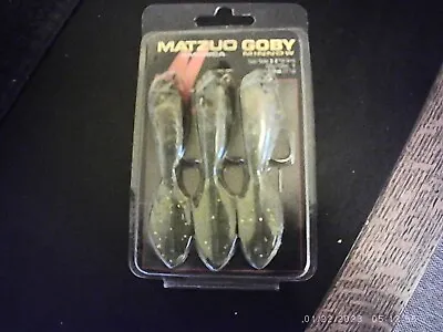 Matzuo Goby Minnow 3 1/2  Watermelon 1/4oz • $3.29