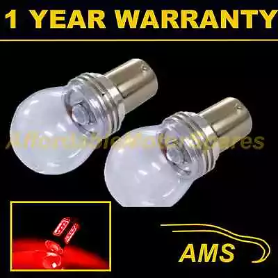 2X 382 1156 BA15s 207 P21W XENON RED 3 CREE LED BRAKE LIGHT BULBS BL203302 • $19.67