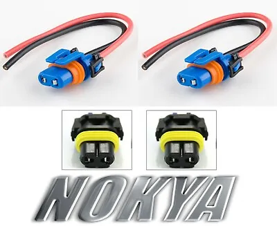 Nokya Wire Harness Pigtail Female 9006 HB4 Nok9102 Fog Light Socket Plug Adapter • $16.15