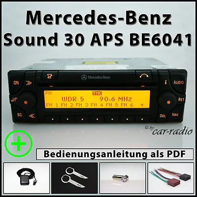 Genuine Mercedes Sound 30 APS BE6041 Becker Navigation System A0028205426 Set • $345.17