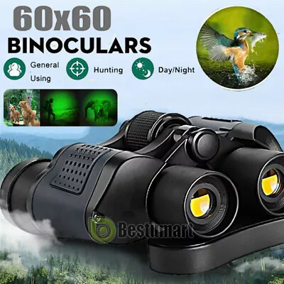 60X60 Professional Binoculars Night Vision 30000M Ultra Long Distance Telescopes • $36.89