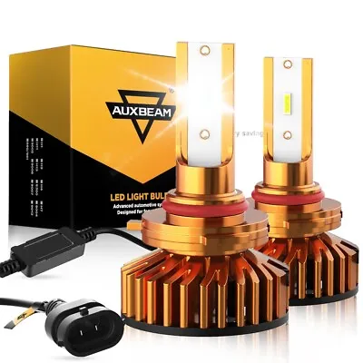 AUXBEAM LED Headlights High/Low Beam/Fog Lights 9005 H11 9006 H4 H7 9007 H13 H10 • $32.79