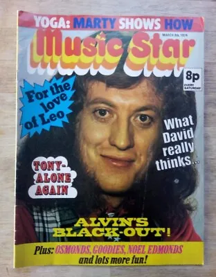 £9.99 • Buy Music Star Magazine 1974 - Noddy Holder, Osmonds, Alvin Stardust, David Cassidy