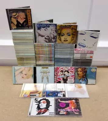 £22 • Buy 127 X Madonna CD Joblot - Hard Candy Erotica True Blue American Life Breathless 