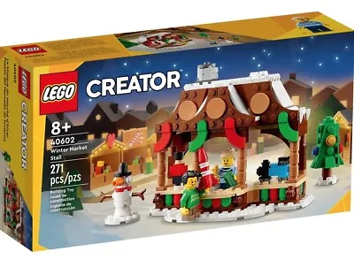 Lego 40602 Winter Market Stall - Christmas - Creator - New BNISB - AU Seller • $39