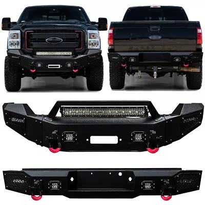 Vijay For 2011-2016 3rd Gen F250 F350 Front Or Rear Bumper With LED Lights • $859.49