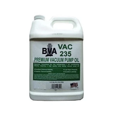 $52.90 • Buy Vacuum Pump Oil Vac 235 Gallon Bva, Viscosity At 40C CSt 67.42, Viscosity At 100