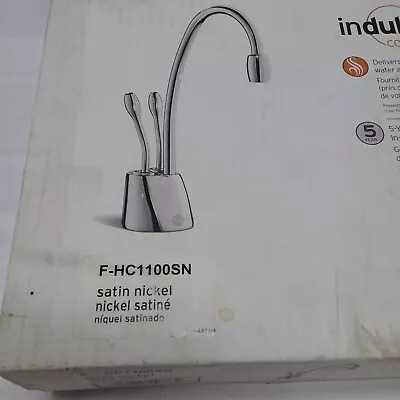 Insinkerator Satin Nickel Faucet FHC1100SN Instant Hot Water Induge Contemporary • £233.55