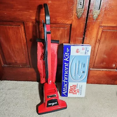 💥 Excellent Vintage Royal Dirt Devil Broom Vac Upright Vacuum Cleaner RV W/ Kit • $149.99