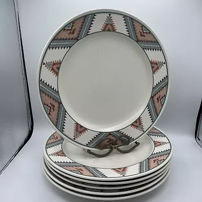 (6) Mikasa Intaglio SANTA FE 11 1/8  Dinner Plates • $56