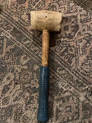 Vintage Heavy Duty Rubber Mallet Hammer Unknown Proto Craftsman Hacket Eastwing • $21