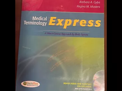 Medical Terminology EXPRESS A Short Course... CD Bonus Audio By Gylys NEW • $21.99