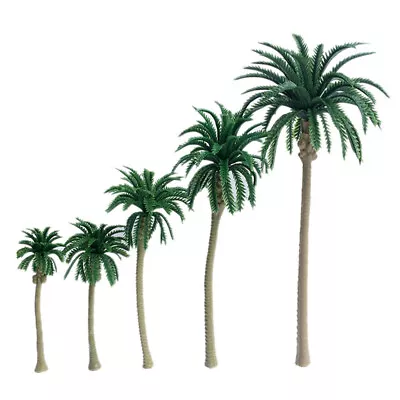 Palm Tree Scenery Model Trees Set For Architectural Scale Models (10PCS) • £6.89