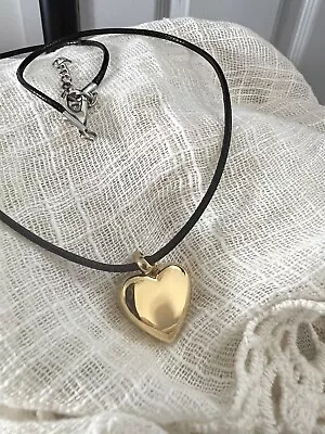 Urn Necklace Cremation Jewellery Heart Pendant For Ashes Memorial Funeral Locket • £7.99