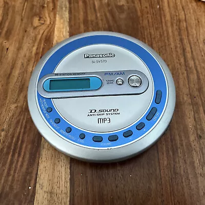 Panasonic SL-SV570 Portable CD Player Radio • £15