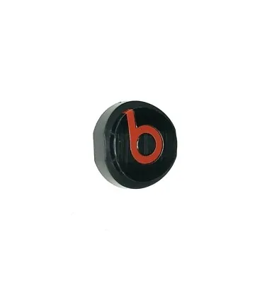 Genuine Beats Pill 1.0 B Pause Play Logo Button (Black - Red) - Parts • $18.92