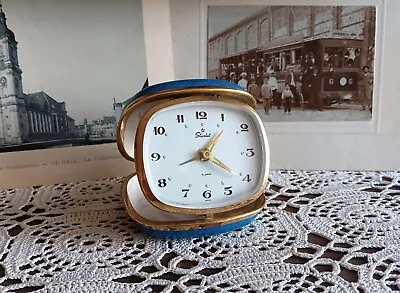 Vintage Alarm Clock Starlet Travel Mechanical Wind Up Japan • £38.60