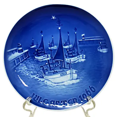 B&G Bing & Grondahl - Christmas Plate 1966 - Home For Christmas - Denmark - B • $7.99